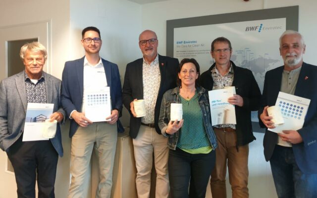 Spannende Werksführung in BWF Envirotec Austria GmbH