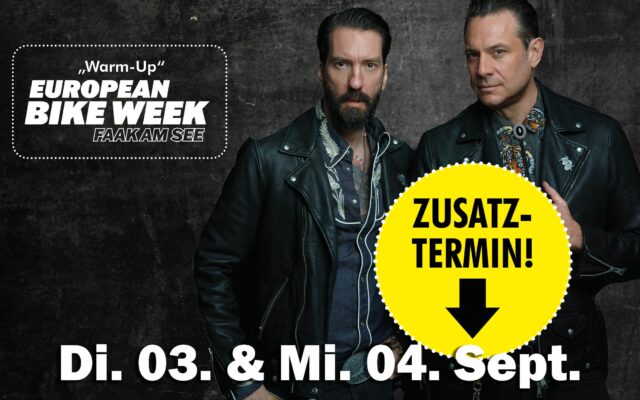 “The Boss­Hoss” rocken heu­er zwei Mal Burgare­na Fin­ken­stein