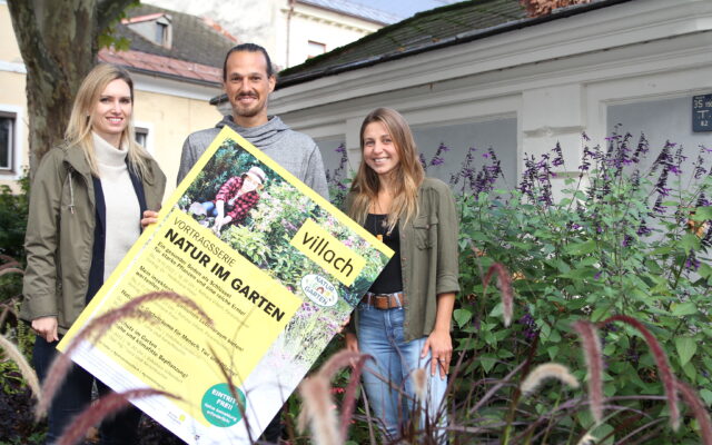 Vor­trags­rei­he “Natur im Gar­ten” in Vil­lach gestar­tet