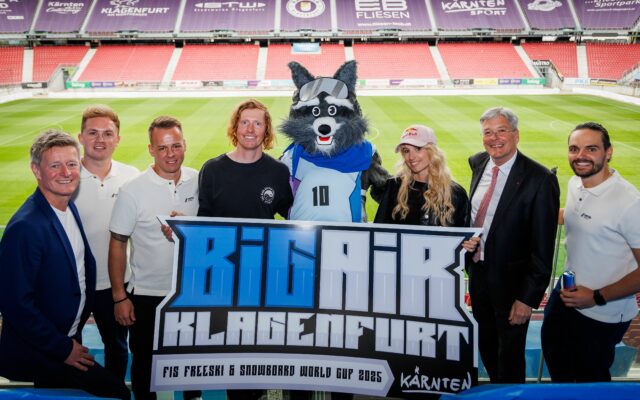 Megae­vent im Wör­ther­see Sta­di­on: Big-Air-Welt­cup