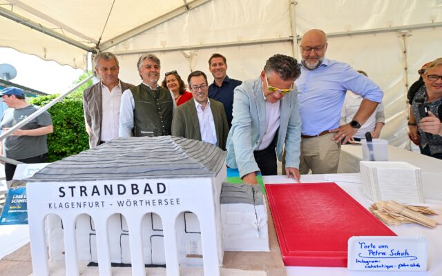 Es wur­de gefei­ert: 100 Jah­re Strand­bad Kla­gen­furt!
