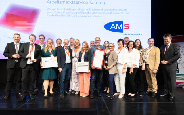 AMS bekam Staats­preis für Unter­neh­mens-Qua­li­tät