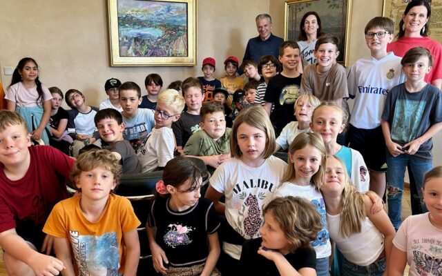 Schüler schnuppern Bürgermeister-Luft