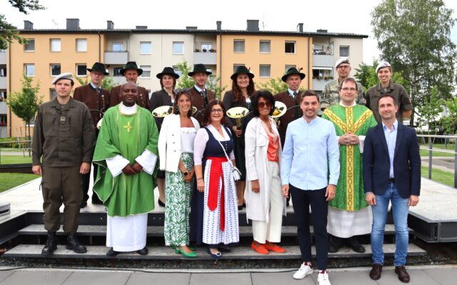 Feld­an­dacht des Bun­des­hee­res im Stadt­park
