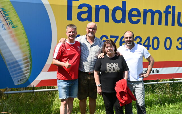 Drei Bür­ger­meis­ter wag­ten Tan­dem­flü­ge