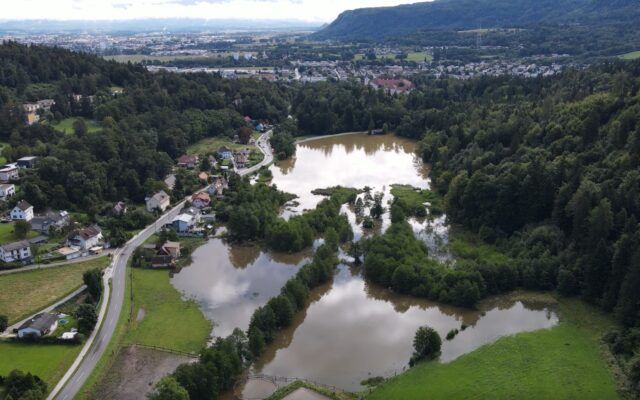 Kla­gen­furt: Ein Jahr nach dem Hoch­was­ser