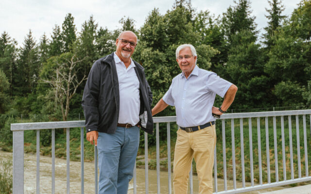 Brücke über den Treffner Bach saniert