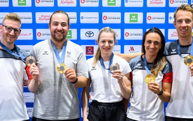 Großer Empfang für Medaillengewinner