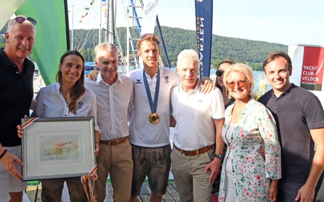 Velden feiert Kärntens erste Olympiasiegerin