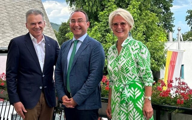 “Begeistert”: Koenraad Van de Borne besuchte Velden