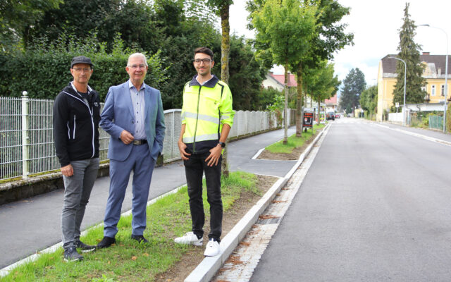 Millesistraße: Erstes Teilstück erfolgreich saniert