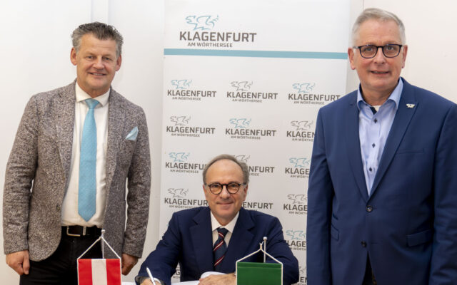 Italiens Botschafter zu Antrittsbesuch in Klagenfurt