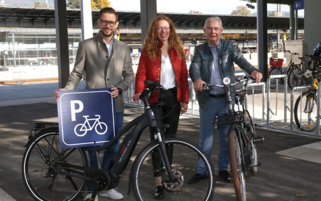 Neue Bike&Ride-Anlagen am Haupt­bahn­hof