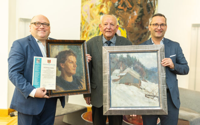 Kunst-Schen­kung für Stadt Kla­gen­furt