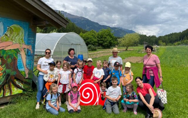 Kinder entdecken Slow Food Garten
