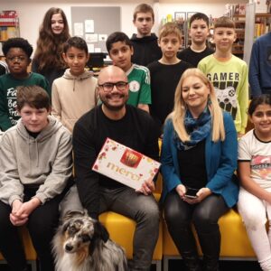 John Platzer inspiriert Schüler der MS 12 Klagenfurt