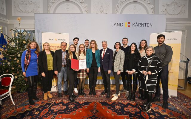 Kärnt­ner Men­schen­rechts­preis 2024 ver­lie­hen