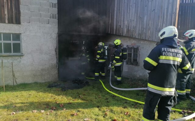 Asche ver­ur­sach­te Brand in Wern­berg