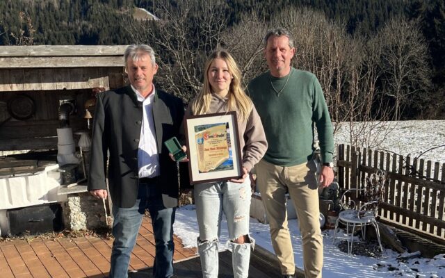Ehrung für Fußball-Talent aus Seeboden