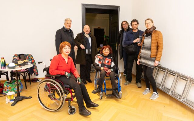 Ausstellung von architektonischem Element