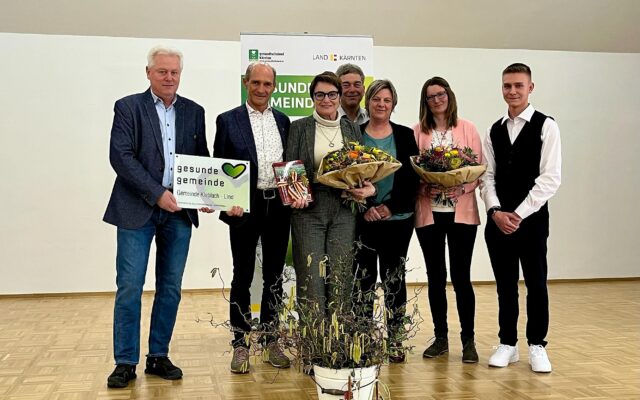 Ein gro­ßes „grü­nes Herz“ pocht in Kleb­lach-Lind