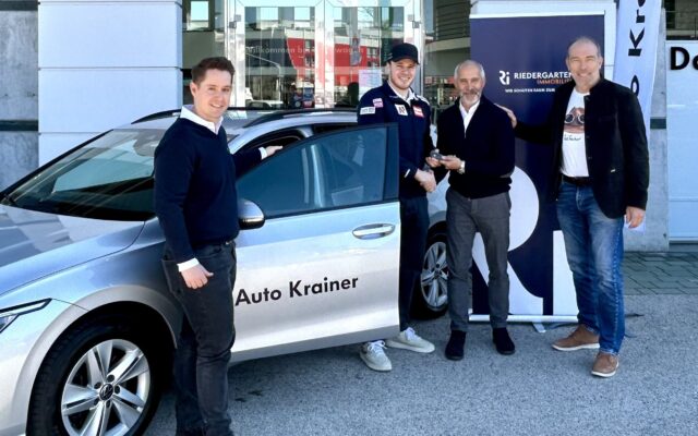 Autohaus Krainer unterstützt Skitalent Felix