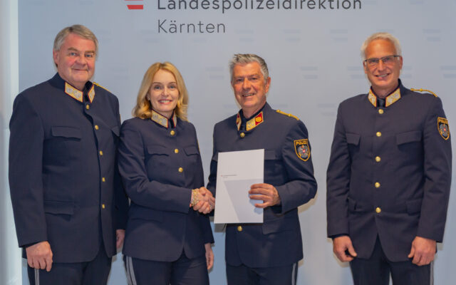 Stadt­po­li­zei Kla­gen­furt unter neu­er Lei­tung