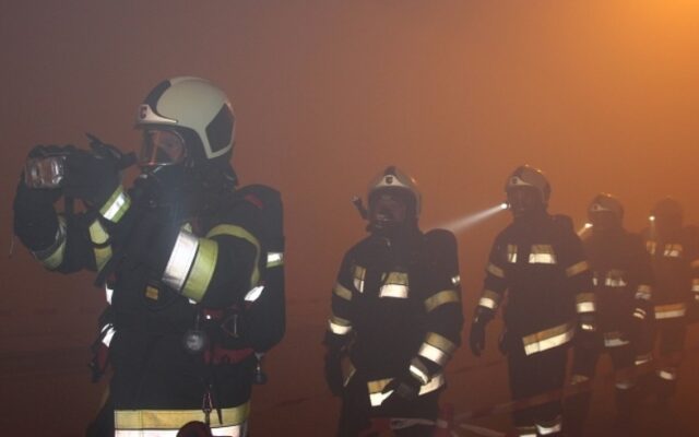 Brand bei Sie­ges­fei­er der Wöl­fe