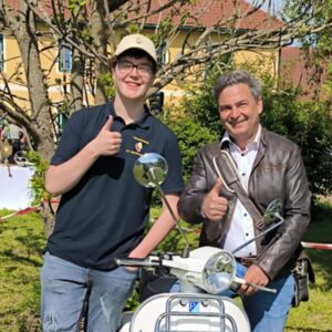 Motorrad-Segnung in St. Georgen/Weinberg