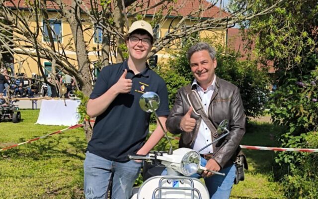 Motorrad-Segnung in St. Georgen/Weinberg