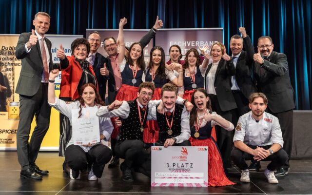 Kärnt­ner Lehr­lin­ge glän­zen bei juni­or­Skills Aus­tria