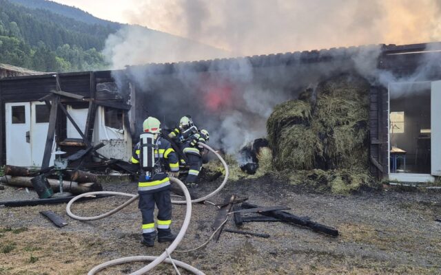 Brand am Burg­bau Frie­sach