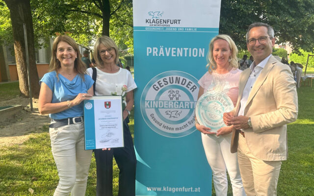 Gütesiegel für Kindergarten Regenbogen