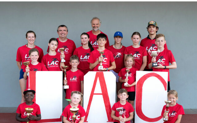 LAC-Kindertrainig mit 87 Sportlern
