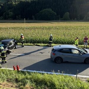 Zusammenprall auf der Seeberg Straße