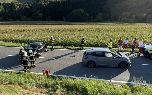 Zusammenprall auf der Seeberg Straße