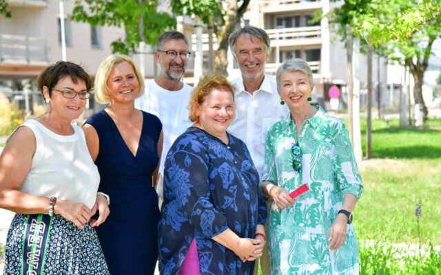 Ministerin besuchte Projekt hi Harbach