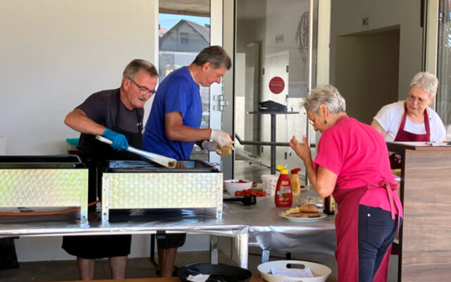 Gemüt­li­ches Grill­fest der PVÖ Rei­chen­fels
