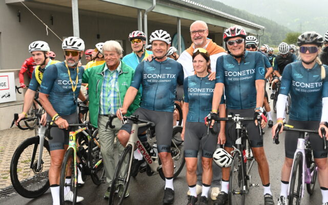 Mit dem “Kai­ser” Franz on Tour