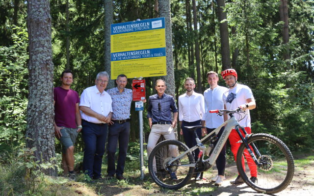 Ers­ter MTB-Trail im Bezirk St. Veit eröff­net