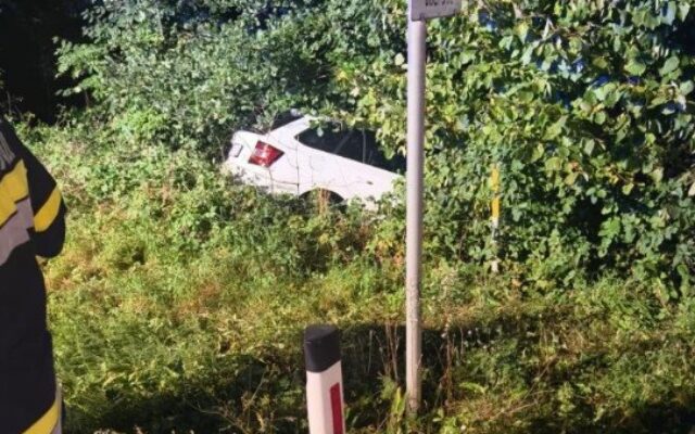 Auto stürzte über Böschung: 19-Jähriger schwer verletzt