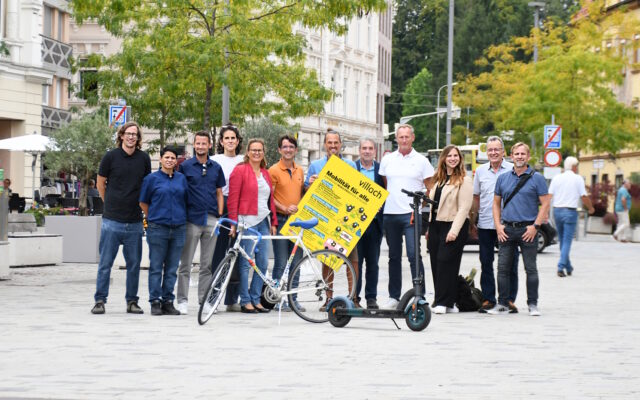 Vil­lach star­tet mit Aktio­nen in die Mobi­li­täts­wo­che