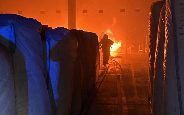 Brand in Industriepark ausgebrochen