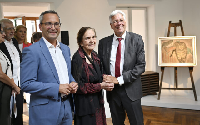Maria Lass­nig Ate­lier eröff­net
