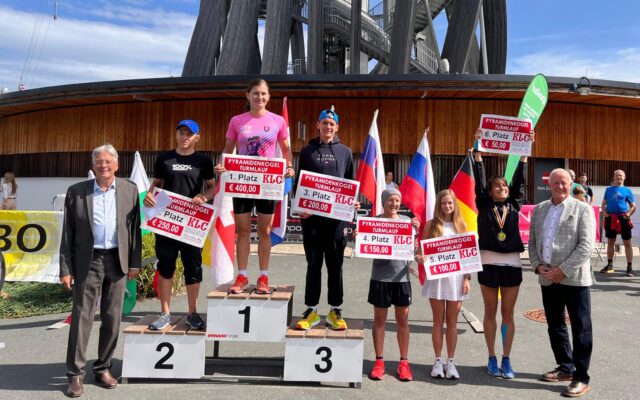 Pyramidenkogel-Lauf: Ein Firefighter war der Star