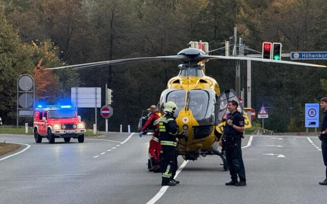 Verkehrsunfall forderte zwei Verletzte
