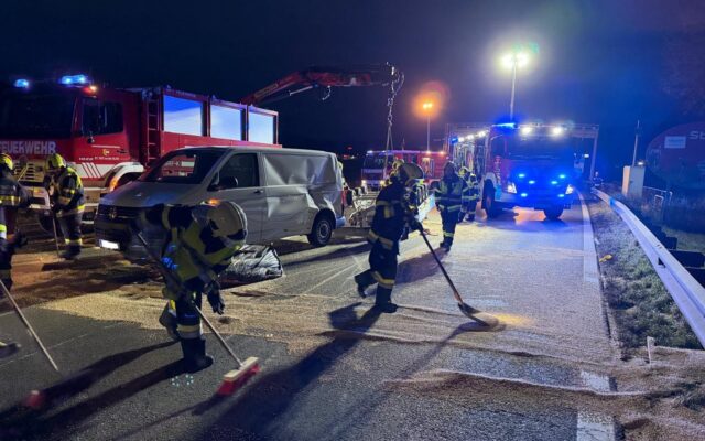 S37 nach LKW-Unfall gesperrt