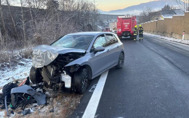 Unfall bei A2-Abfahrt