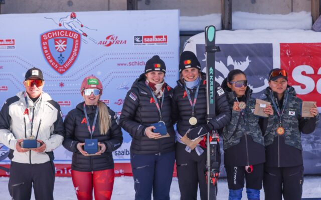 Eli­na Sta­ry beim Para­ski-Welt­cup in Saal­bach auf Rang zwei