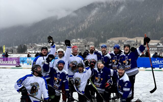 Internationales PondHockey Turnier am Weissensee feierte Premiere